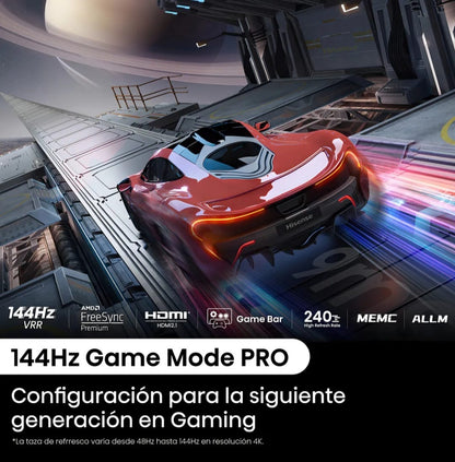 Hisense television QD7N pantalla 100 pulgadas