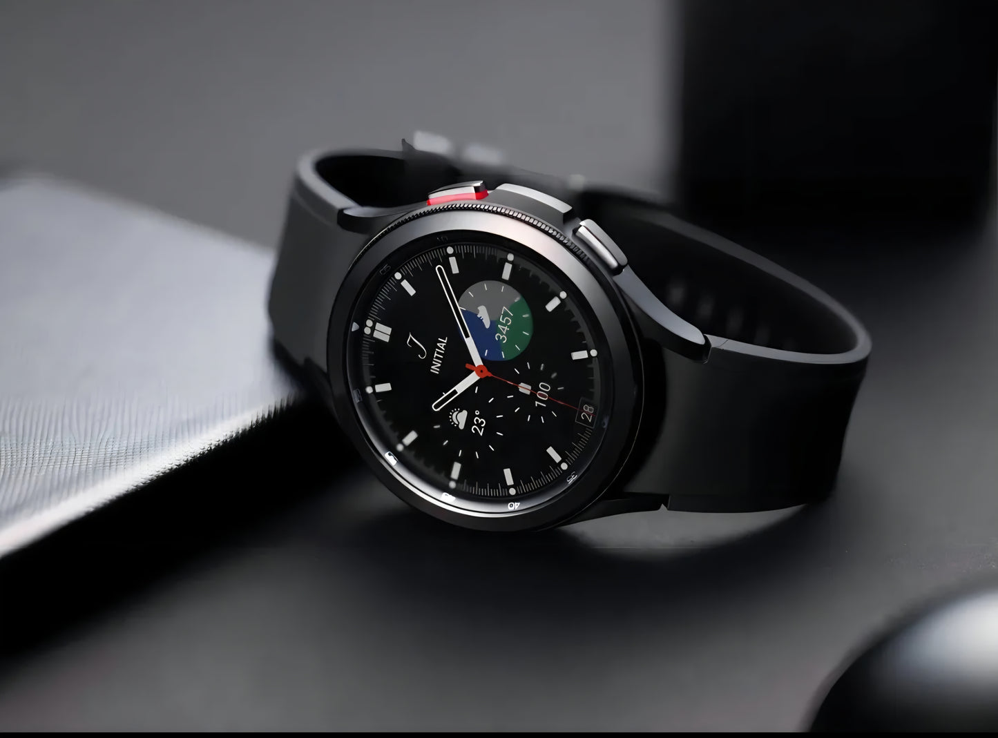 Samsung Galaxy Watch4 Classic Stainless Steel Smartwatch 46mm BT Black